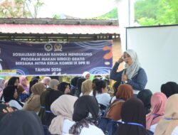 Sosialisasi Program MBG Hadir Menyapa Warga Desa Perkebunan Bukit Lawang